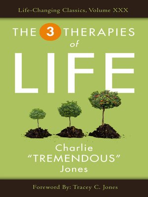 cover image of The Three Therapies of Life